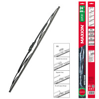 Щітка склоочисника каркасна MAXION Expert 24”/ 600мм з адаптером