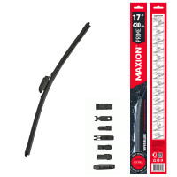 Щітка склоочисника безкаркасна MAXION Prime 17”/ 430мм з 8 адаптерами
