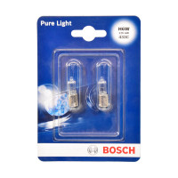 Лампа розжарювання Bosch Pure Light H6W 12V 6W BAX9s (блістер 2 шт.) 1987301035