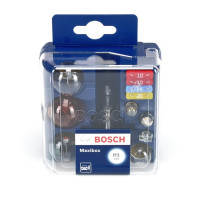 Набір автоламп з запобіжниками Bosch H1 maxiBox 12V 1987301112
