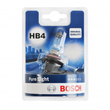 Лампа галогенна Bosch Pure Light HB4 12V 51W P22d (блістер 1 шт.) 1987301063