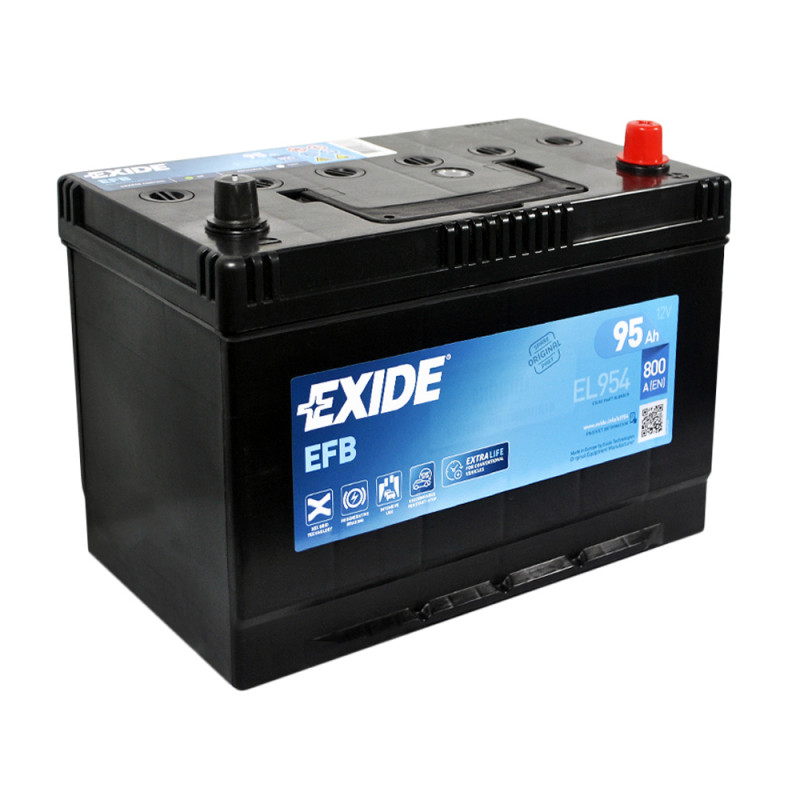 EXIDE Start-Stop EFB Asia (EL954) 95Аh 800A R+ (D31)