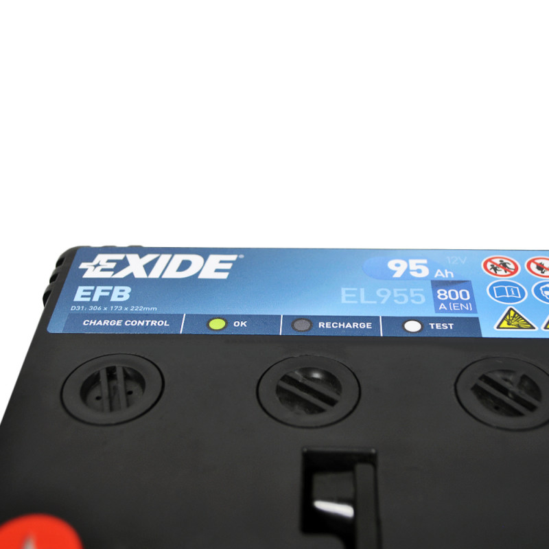 EXIDE Start-Stop EFB Asia (EL955) 95Аh 800A L+ (D31)