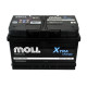 Автомобільний акумулятор MOLL X-Tra Charge  74Ah 700A R+ (LB3)