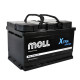 Автомобільний акумулятор MOLL X-Tra Charge  74Ah 700A R+ (LB3)