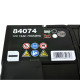 Автомобільний акумулятор MOLL X-Tra Charge  74Ah 700A R+ (LB3)