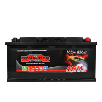 Автомобільний акумулятор SZNAJDER AGM 105Ah 950A R+ (L6) (605 02)