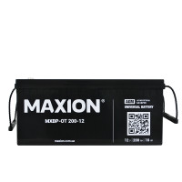 Акумулятор промисловий MAXION MXBP-OT 200-12 (12V, 200Ah, -/+)