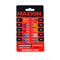 Запобіжник Maxion FС CF003 (5A, 7,5А, 10А,15А, 20А, 25А,30А, 35А, 40А) 500шт/кор
