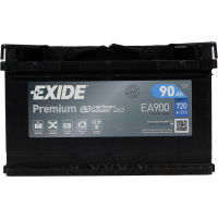 Автомобільний акумулятор EXIDE Premium (EA900) 90Аh 720Ah R+ (L4)