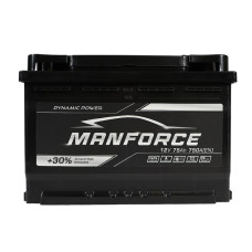 Автомобільний акумулятор MANFORСE  75Ah 750A R+ SMF (L3) B13