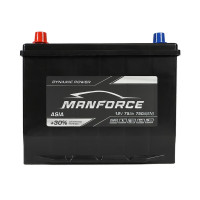 Автомобільний акумулятор MANFORСE TR Asia 75Ah 750A L+ SMF (N50) B01