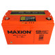 Промышленный аккумулятор MAXION GEL с контроллером 12V 105Ah L+ (левый +) 12-105K
