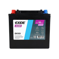 Автомобільний акумулятор EXIDE Start-Stop AGM AUXILIARY (EK151) 15Аh 200A L+