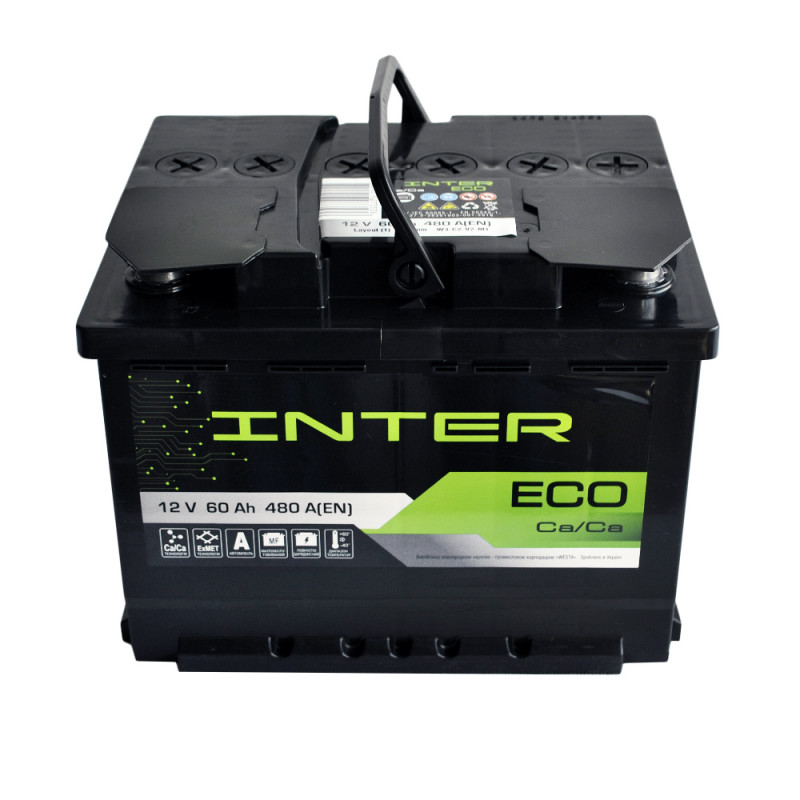 INTER Eco  60Ah 480A L+ (L2)