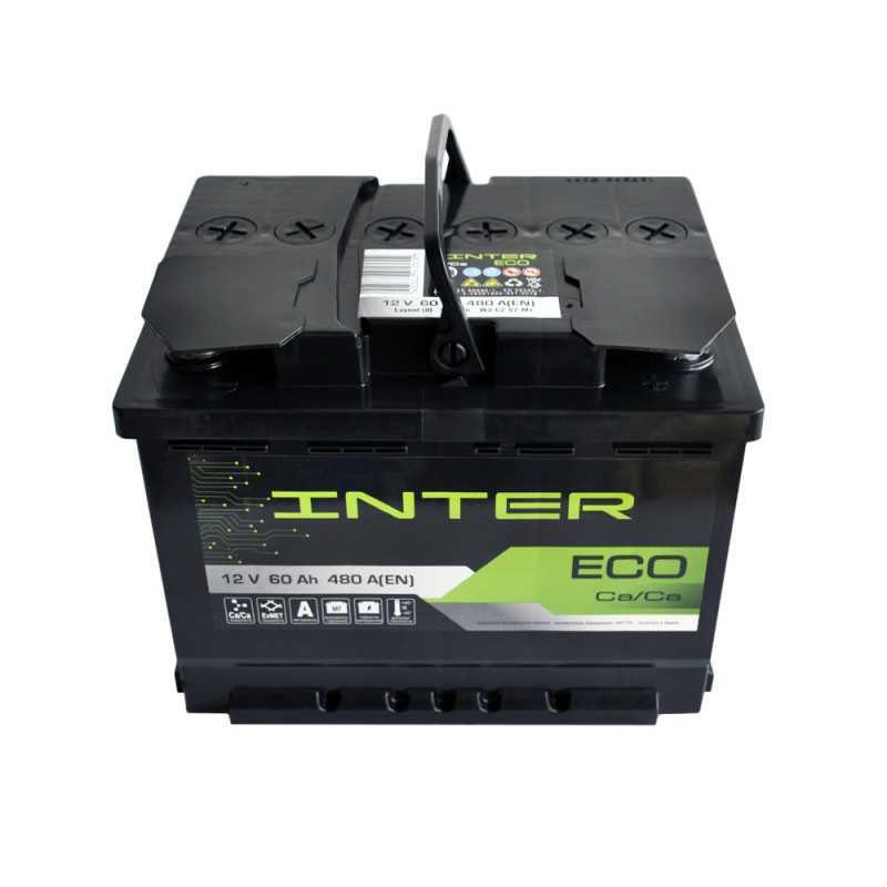 INTER Eco  60Ah 480A R+ (L2)