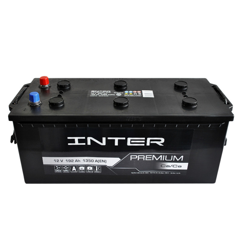 Автомобільний акумулятор INTER Premium 192Ah 1350A L+ (D5)