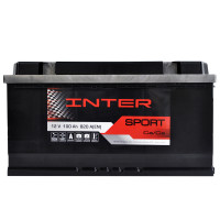 Автомобильный аккумулятор INTER Sport (L5) 100Ah 820A R+ (правый +)
