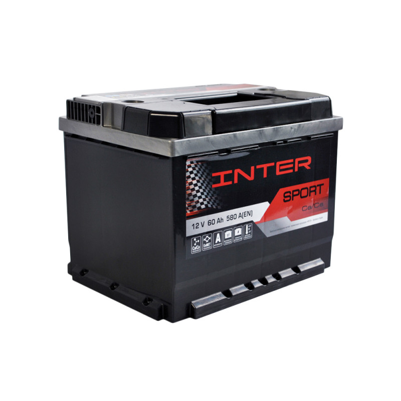Автомобільний акумулятор INTER Sport  60Ah 580A L+ (L2)