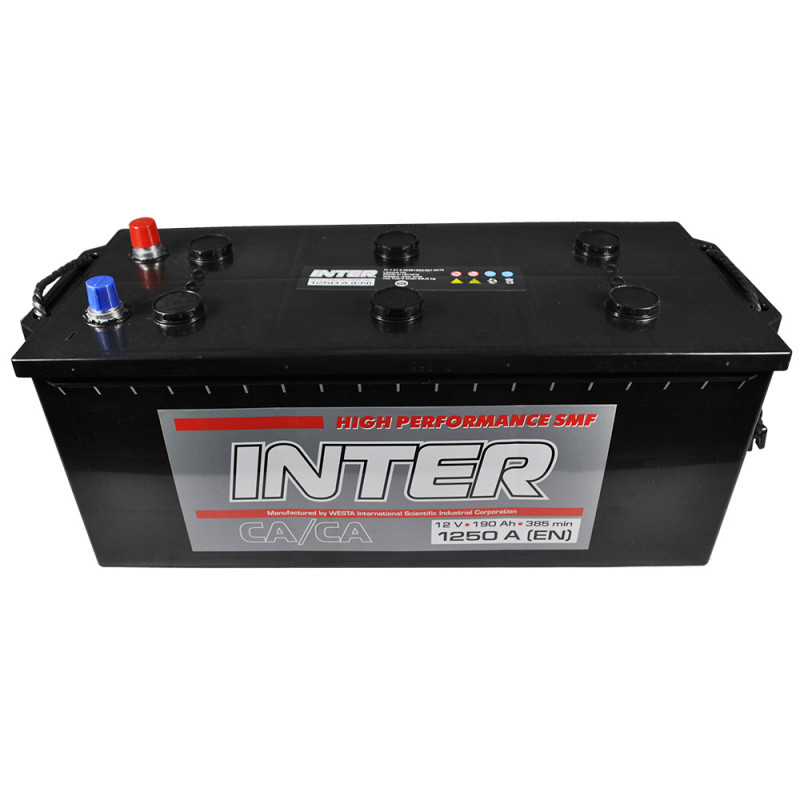 INTER high performance 190Ah 1250A L+ (D5)