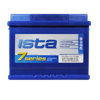 Автомобильный аккумулятор ISTA 7 Series (L2B) 52Ah 510A R+ h=175