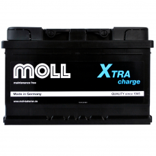 Автомобільний акумулятор MOLL X-Tra Charge  74Ah 700A R+ (LB3)