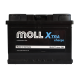 Автомобільний акумулятор MOLL X-Tra Charge  60Ah 600A R+ (L2B)