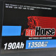 Автомобільний акумулятор RED HORSE (690 13) (D5) 190Ah 1350A L+