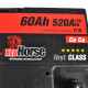 Автомобільний акумулятор RED HORSE (555 81) (L2) 60Ah 520A L+