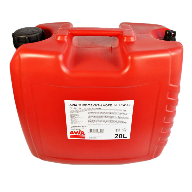 AVIA TURBOSYNTH HDFE 14 10W40 20л