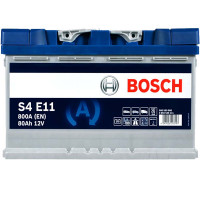 Автомобильный аккумулятор BOSCH EFB 80Ah 800A R+ (правый +) L4 (S4E 111) 