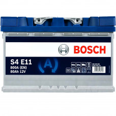 Автомобильный аккумулятор BOSCH EFB 80Ah 800A R+ (правый +) L4 (S4E 111) 