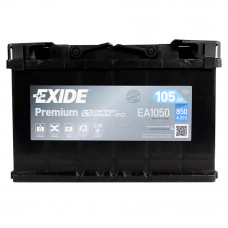 Автомобільний акумулятор EXIDE Premium (EA1050) 105Аh 850Ah R+