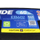 EXIDE Excell (EB602) 60Аh 540Ah R+