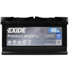 Автомобільний акумулятор EXIDE Premium (EA852) 85Аh 800Ah R+ h=175
