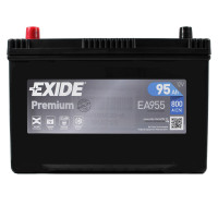 Автомобильный аккумулятор EXIDE Premium (EA955) Asia (D31) 95Аh 800A L+