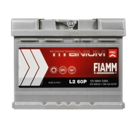 Автомобильный аккумулятор FIAMM Titanium Pro 60Аh 540А R+ (правый +)
