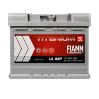 Автомобильный аккумулятор FIAMM Titanium Pro 60Аh 600А R+ (правый +)
