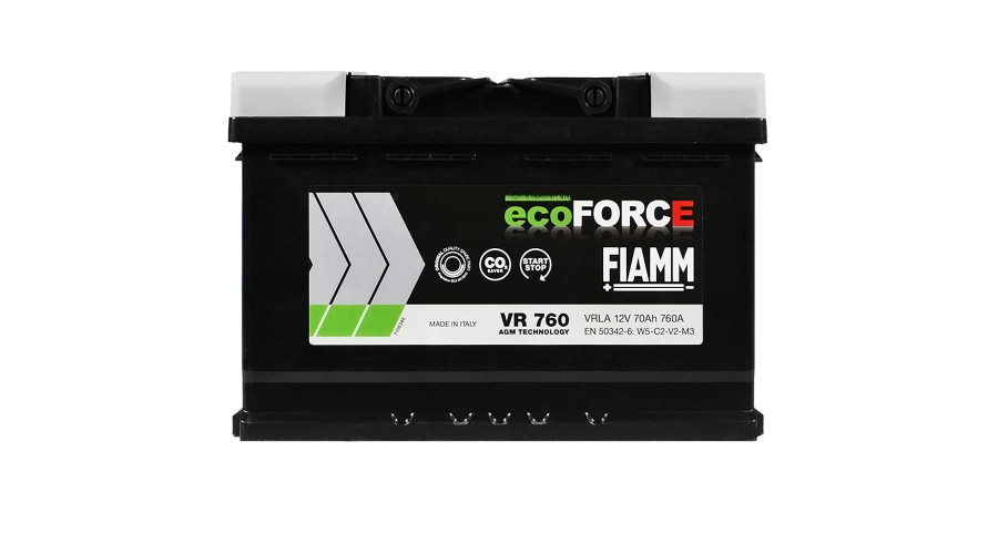 Автомобільний акумулятор FIAMM Ecoforce AGM 70Аh 760А R+ (VR760) (L3)