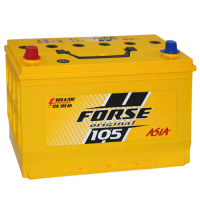 Автомобильный аккумулятор FORSE Asia 105Ah 850A L+ (левый +) MF