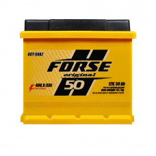 Автомобільний акумулятор FORSE 50Аh 480А R+ (L1)