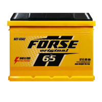 Автомобильный аккумулятор FORSE 65Ah 640A L+ (левый +)