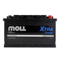Автомобільний акумулятор MOLL X-Tra Charge 85Ah 800A R+ (L4)