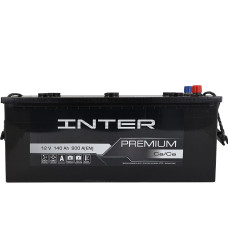 Автомобільний акумулятор INTER Premium 140Ah 900A L+ (D4)