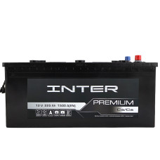 Автомобільний акумулятор INTER Premium 225Ah 1500A L+ (D6)