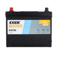 Автомобильный аккумулятор EXIDE Premium Asia (EA755) 75Аh 630Ah L+ (D26)