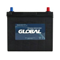Автомобільний акумулятор GLOBAL Asia SMF 45Ah, 430A, R+ (SMF 55B24L) (B24) т.к.