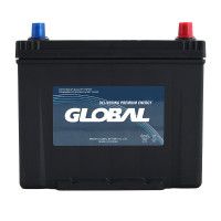 Автомобильный аккумулятор GLOBAL Asia SMF 70Ah, 600A, R+ (SMF 75D26L) (D26), н.к.