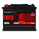 Автомобільний акумулятор RED X (555 81) (L2) 60Ah 520A L+