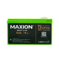 Акумулятор промисловий MAXION LiFePO4 MXLFP-12-09 (12V; 9Ah)